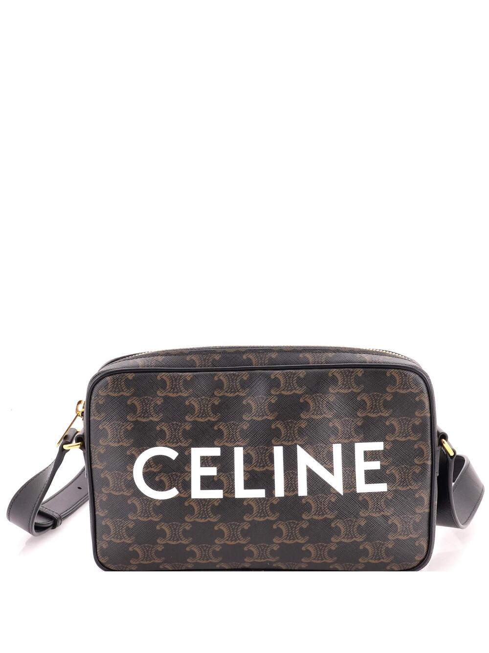 Celine Logo Messenger Bag Triomphe #364492C11B